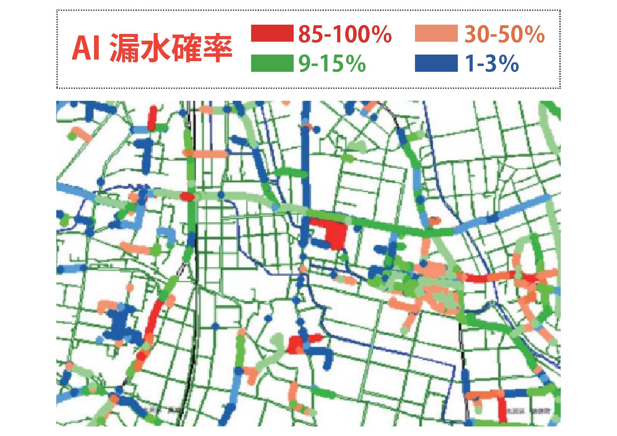 AI漏水確率