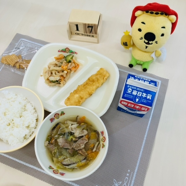 10月17日の献立(中学校)