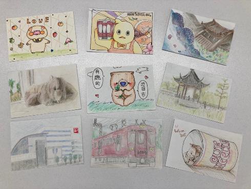 池田市の生徒による作品