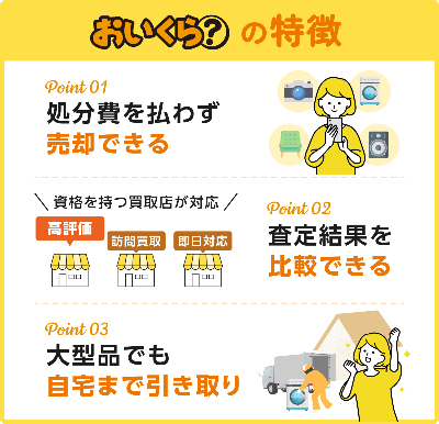 【画像】おいくらの特徴