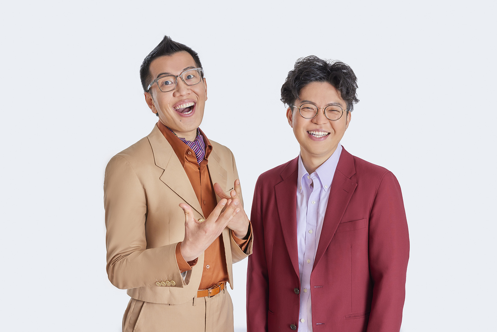 ヤーレンズ・楢原さん(左)と相方の出井さん(右)