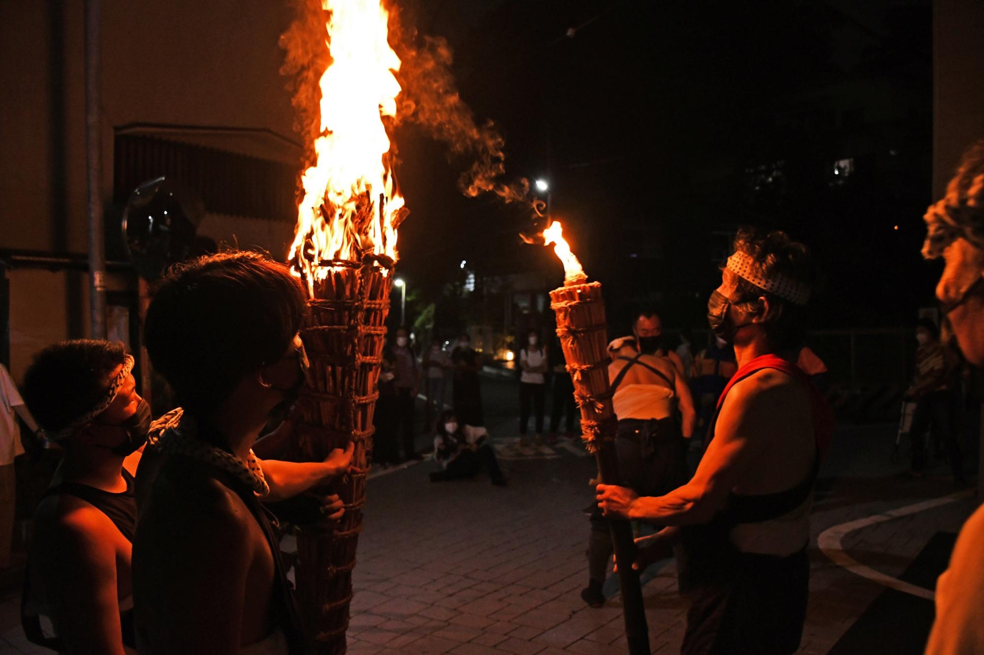 がんがら火祭り