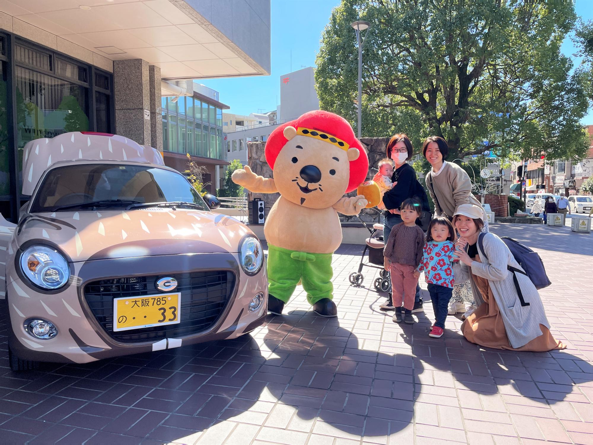 池田市民とウォンバットカー