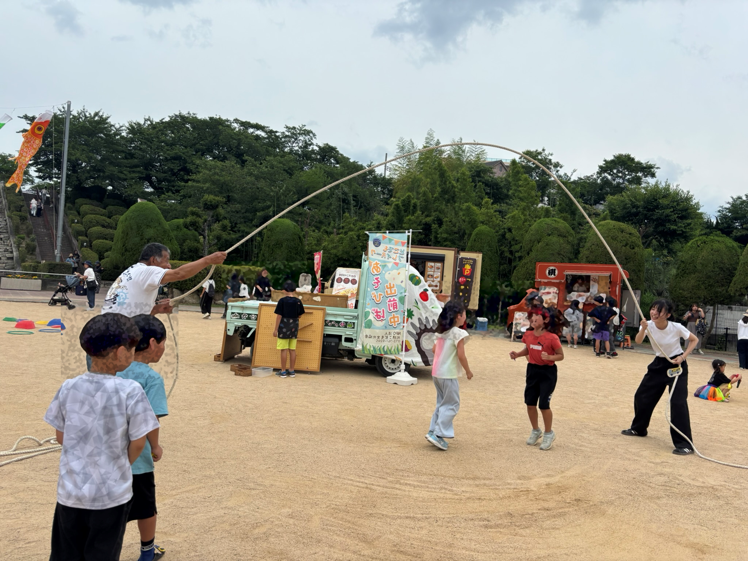みんなで大繩！