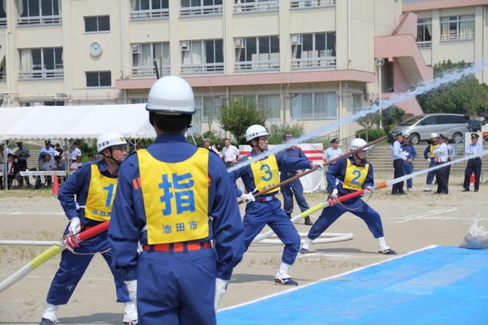 秦野分団操法訓練