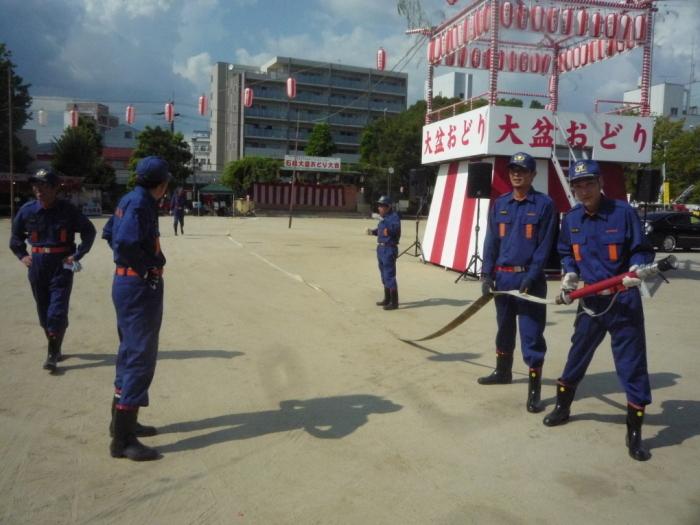 北豊島分団祭り警備