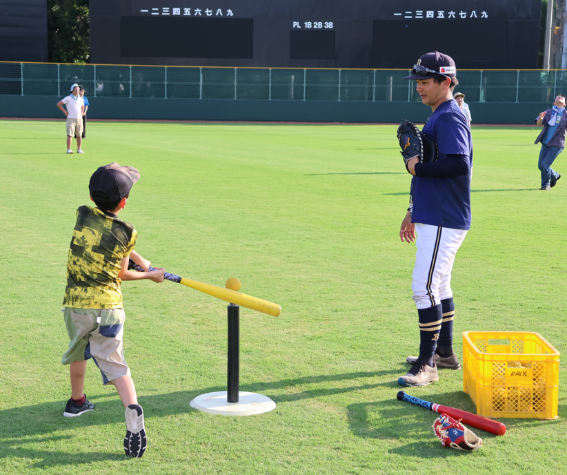 選手親子野球教室