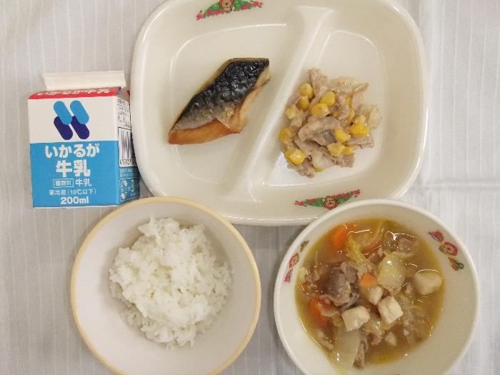 2020年12月15日の献立（小学校）