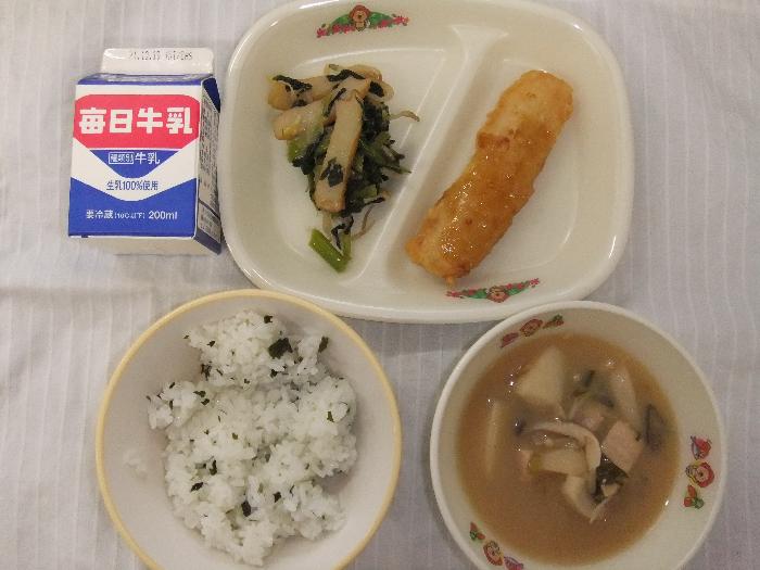 1月18日の献立（中学校）