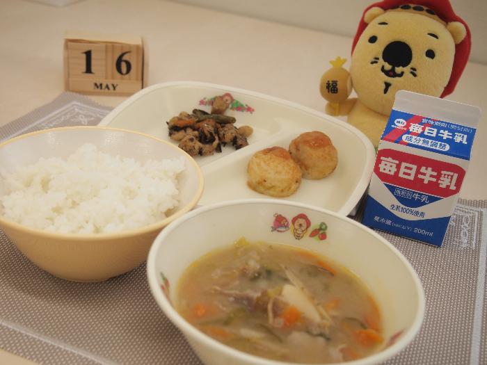 5月16日の献立（小学校）