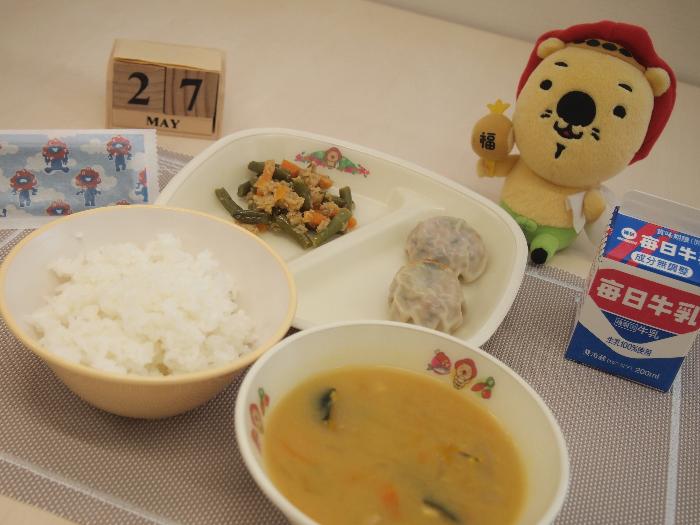 5月27日の献立（中学校）