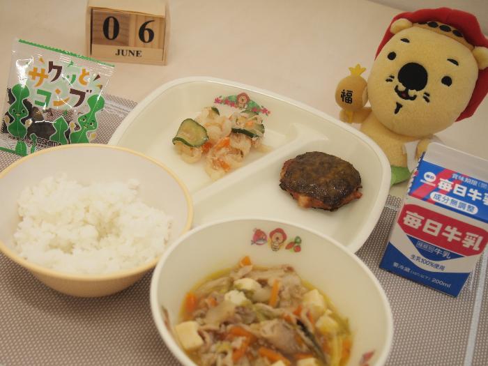 6月6日の献立（小学校）