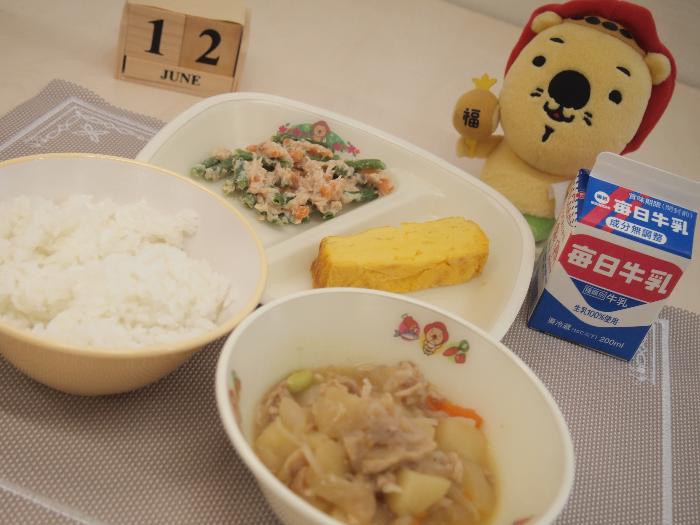 6月12日の献立（中学校）