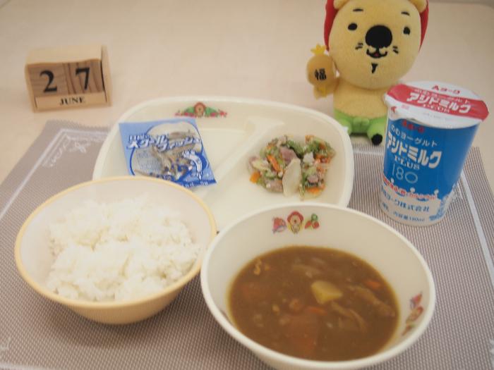 6月27日の献立（小学校）