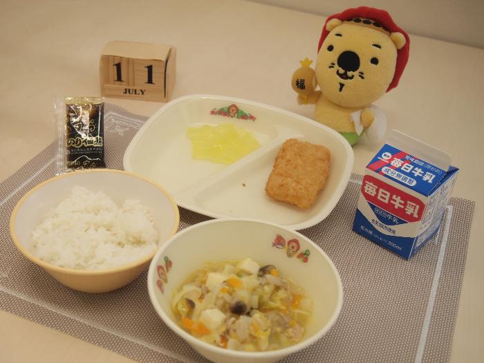 7月11日の献立（小学校）