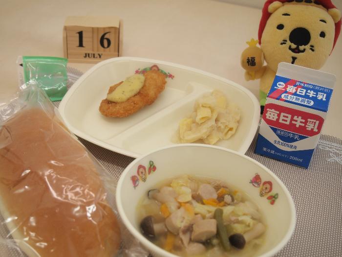 7月16日の献立（中学校）