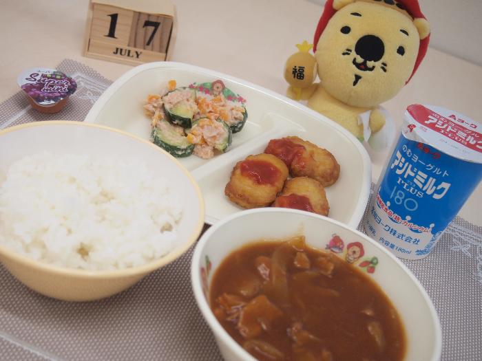 7月17日の献立（中学校）