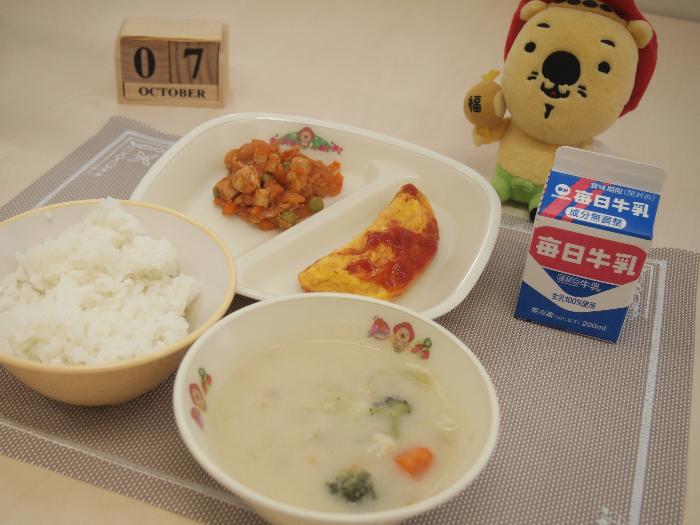 10月7日の献立（小学校）