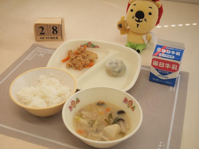 10月28日の献立（小学校）