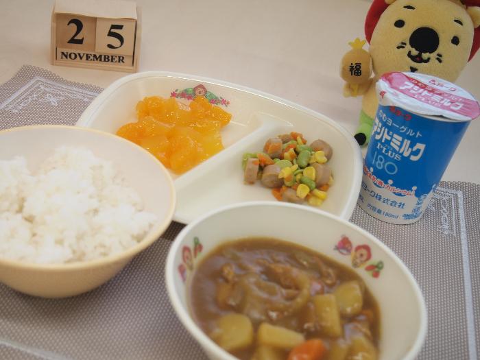 11月25日の献立（中学校）