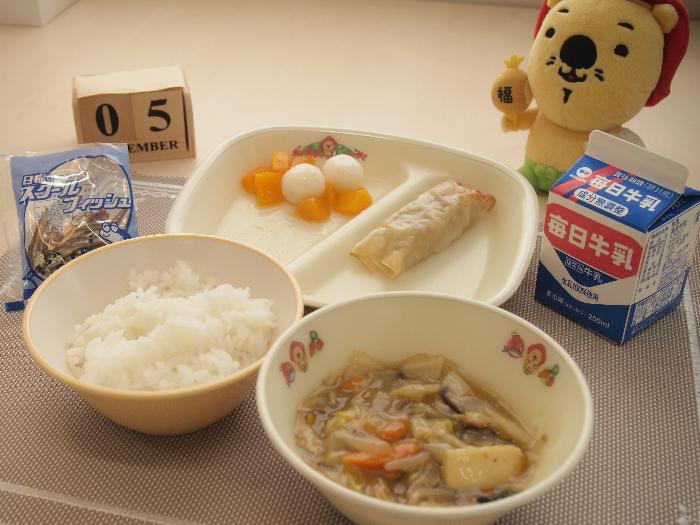 12月5日の献立（小学校）