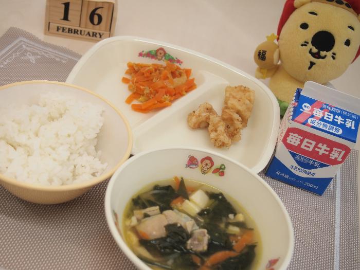 20260216の献立（小学校）