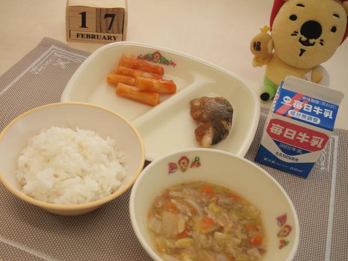 2月17日の献立（小学校）