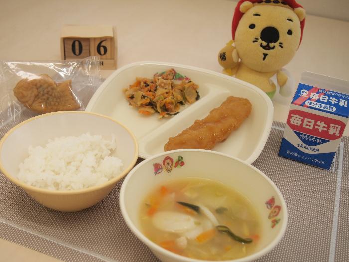 3月6日の献立（小学校）