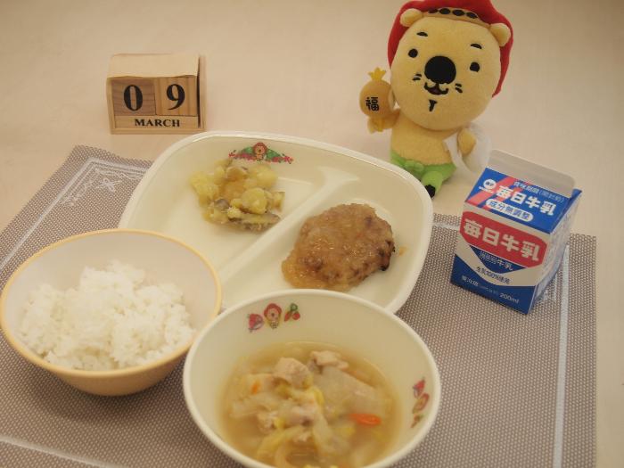 3月9日の献立（小学校）