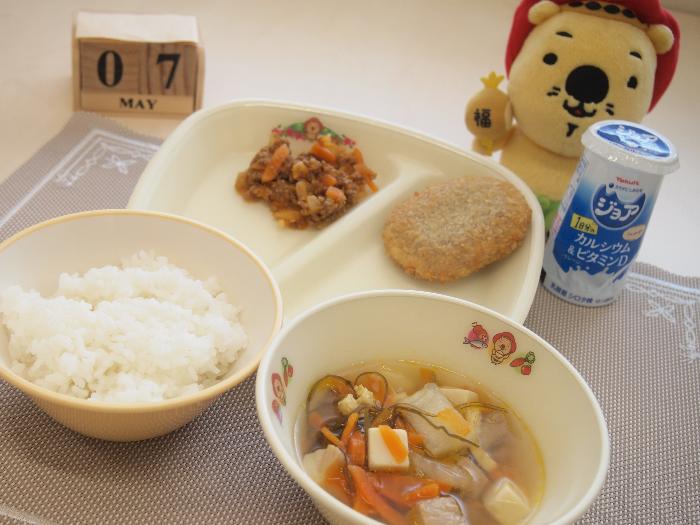 5月7日の献立（小学校）