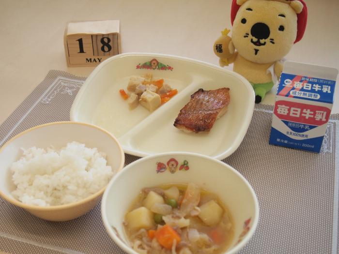 5月18日の献立（小学校）