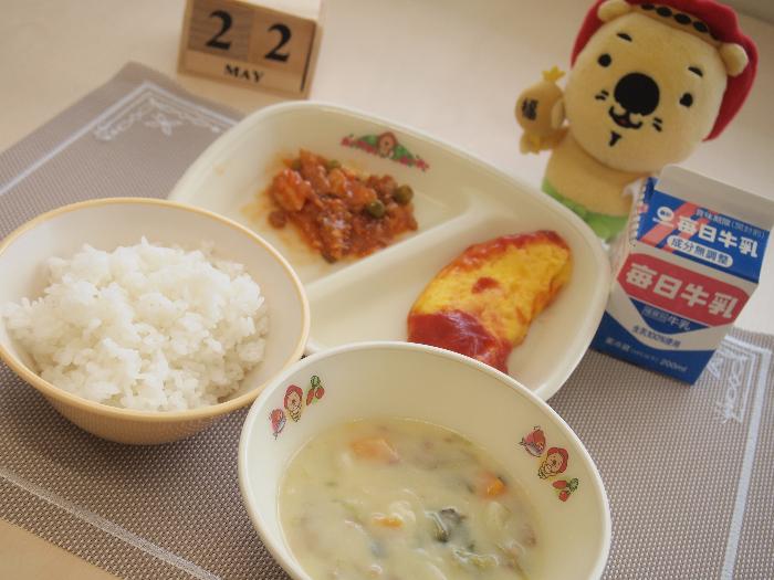 5月22日の献立（小学校）