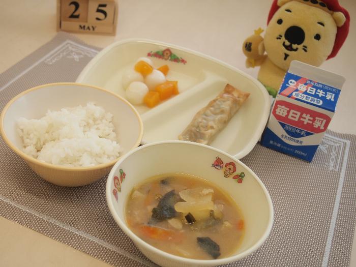 5月25日の献立（小学校）
