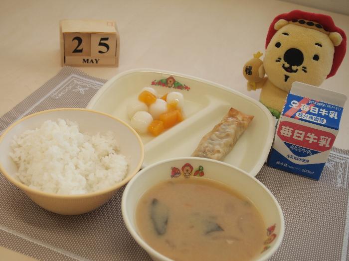 5月25日の献立（中学校）