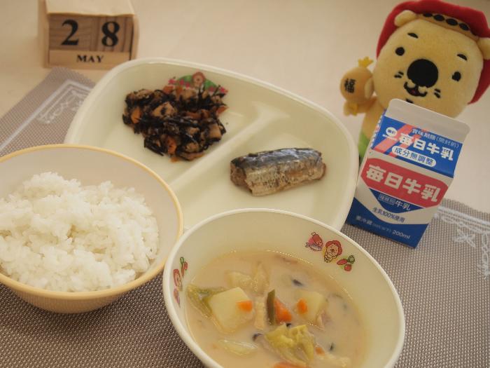 5月28日の献立（小学校）