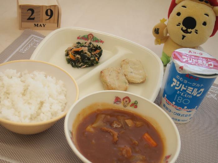 5月29日の献立（小学校）