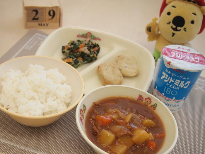 5月29日の献立（中学校）