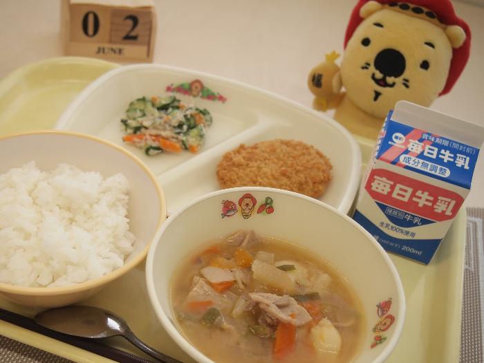 6月2日の献立（小学校）