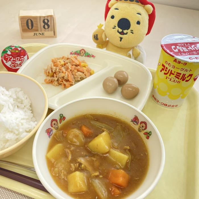 6月8日の献立（中学校）