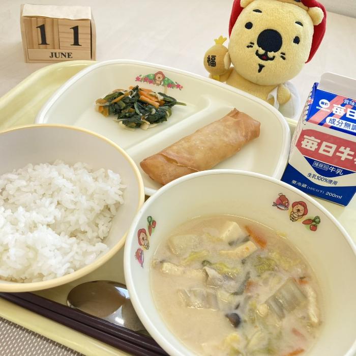 6月11日の献立（小学校）