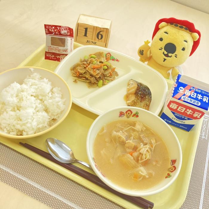 6月16日の献立（中学校）