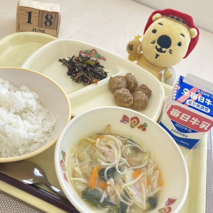 6月18日の献立（小学校）
