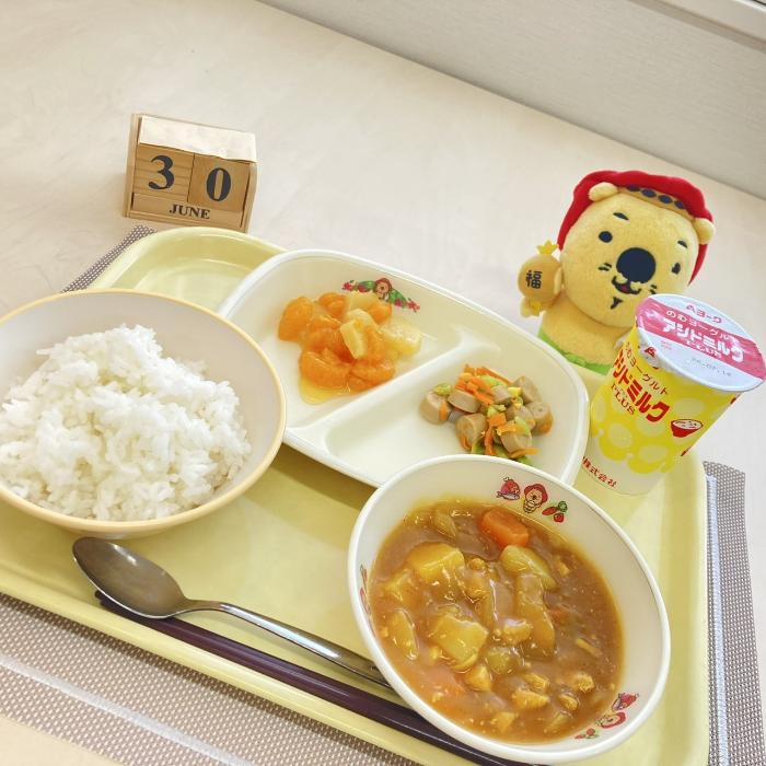6月30日の献立（中学校）