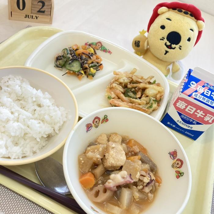 7月2日の献立（小学校）