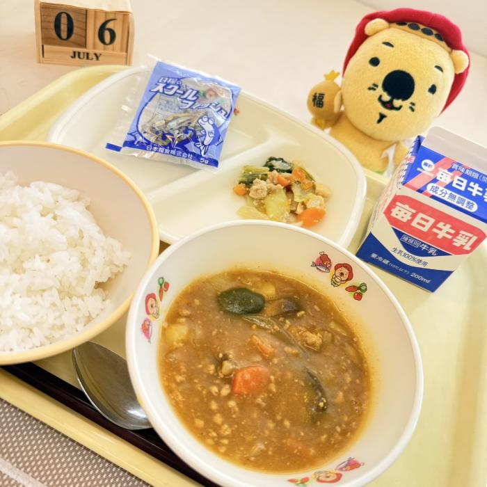 7月6日の献立（小学校）