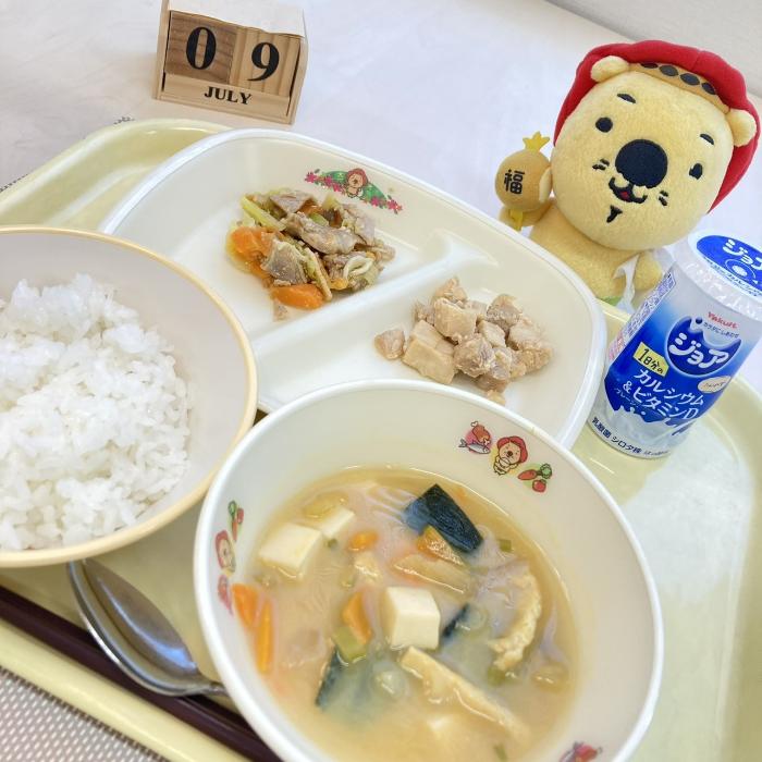 7月9日の献立（小学校）