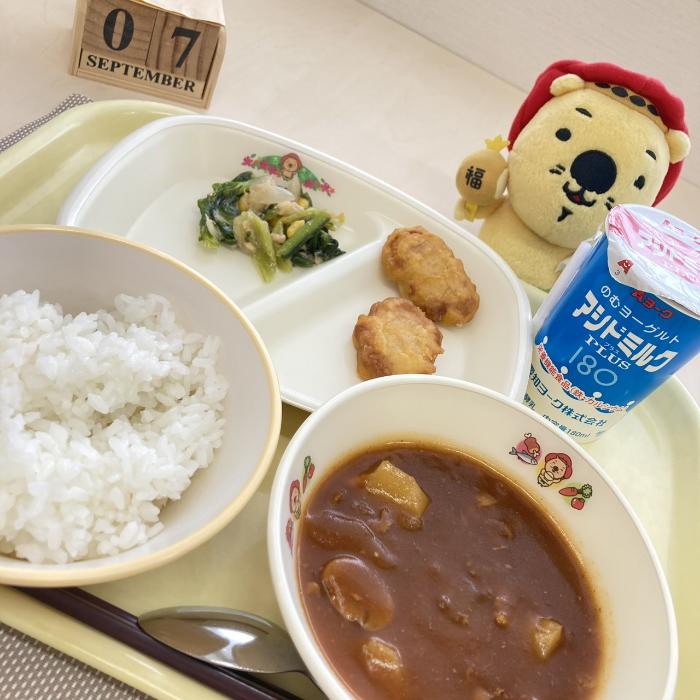 9月7日の献立（小学校）