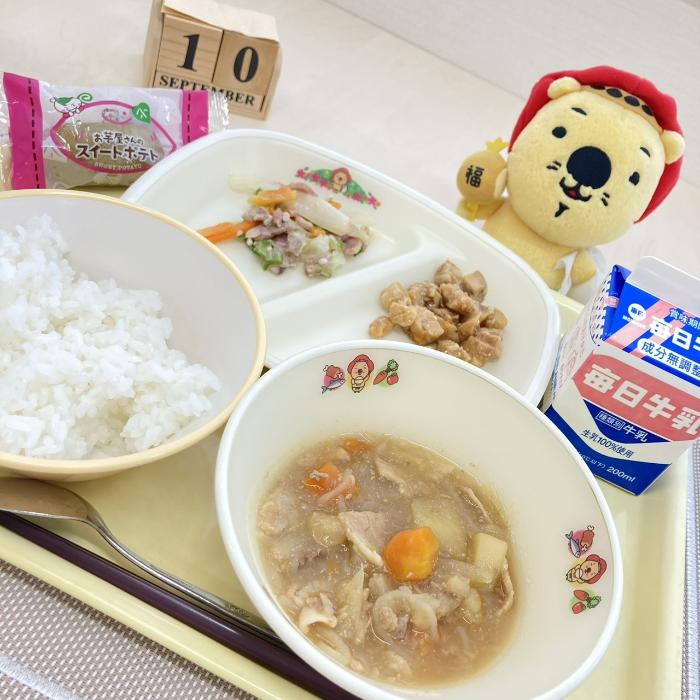 9月10日の献立（小学校）