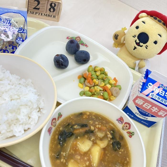 9月28日の献立（中学校）