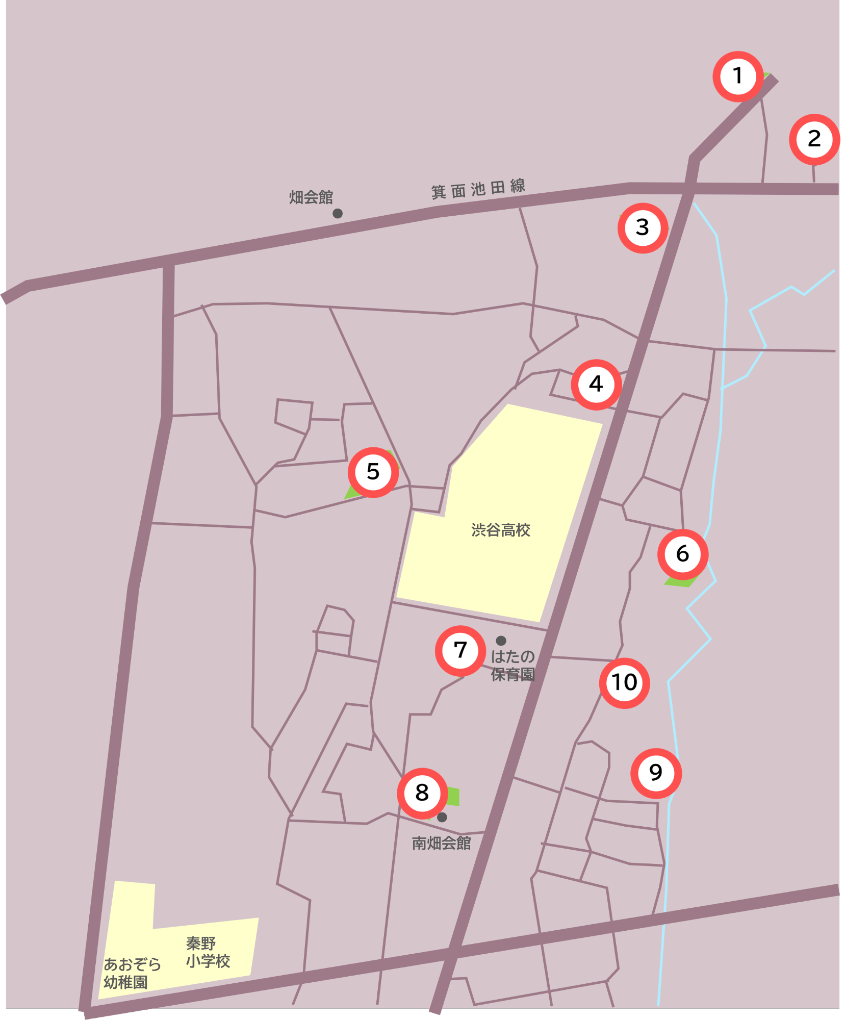 公園マップ（畑）